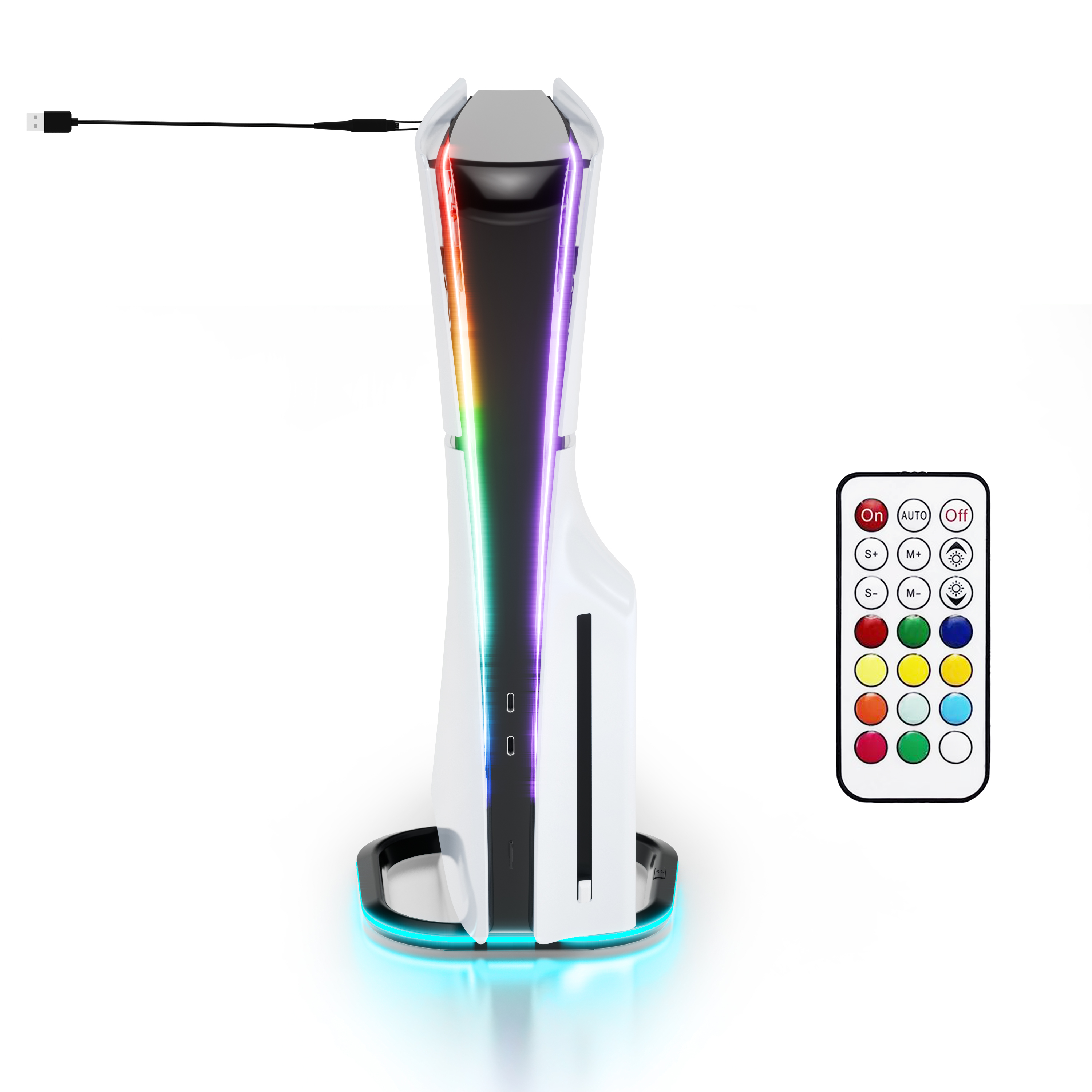 378 RGB Light Modes LED Strip for PS5 Slim
